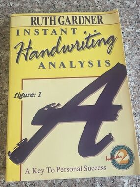 Instant Handwriting Analysis Book Self Growth